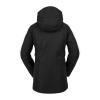 Volcom Women’s Westland Insulated Snowboard Ski Winter Hooded Jacket(Black S4)