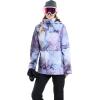 Volcom Women’s Westland Insulated Snowboard Ski Winter Hooded Jacket(Glacier Ink S4)