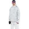 Volcom mens 2836 Insulated Snowboard Jacket(White Camo)