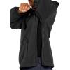 Volcom mens Arthur Longo 20k Pullover Anarok Hooded Snowboard Jacket(Black)