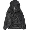 Volcom mens Arthur Longo 20k Pullover Anarok Hooded Snowboard Jacket(Black)