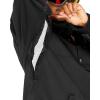 Volcom mens Arthur Longo 20k Pullover Anarok Hooded Snowboard Jacket(Black)