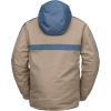 Volcom mens Arthur Longo 20k Pullover Anarok Hooded Snowboard Jacket(Chestnut Brown S5)