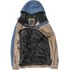 Volcom mens Arthur Longo 20k Pullover Anarok Hooded Snowboard Jacket(Chestnut Brown S5)