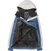 Volcom mens Arthur Longo 20k Pullover Anarok Hooded Snowboard Jacket(Indigo)