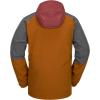 Volcom mens Brighton Hooded Snowboard Ski Winter Jacket(Caramel)