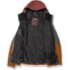 Volcom mens Brighton Hooded Snowboard Ski Winter Jacket(Caramel)