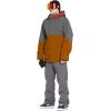 Volcom mens Brighton Hooded Snowboard Ski Winter Jacket(Caramel)