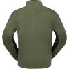 Volcom mens Gridlock 1/4 Zip Mock Neck Snowboard Base Layer Fleece Sweatshirt(Ivy S5)