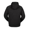 Volcom mens Hydro Hooded Fleece Riding Hoodie(Black S4)