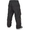 Volcom mens Nwrk Baggy Cargo Snowboard Ski Pant(Black Black)