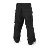 Volcom mens Nwrk Baggy Cargo Snowboard Ski Pant(Black White)