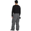 Volcom mens Nwrk Baggy Cargo Snowboard Ski Pant(Charcoal)