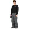 Volcom mens Nwrk Baggy Cargo Snowboard Ski Pant(Charcoal)