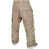 Volcom mens Nwrk Baggy Cargo Snowboard Ski Pant(Chestnut Brown)