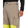 Volcom mens Nwrk Baggy Cargo Snowboard Ski Pant(Chestnut Brown)