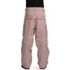 Volcom mens Nwrk Baggy Cargo Snowboard Ski Pant(Pale Mauve)