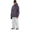 Volcom mens Nwrk Baggy Cargo Snowboard Ski Pant(White Camo)