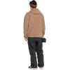 Volcom mens Roan Bib Overall Snowboard Pant(Black Black)
