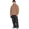 Volcom mens Roan Bib Overall Snowboard Pant(Black Black)