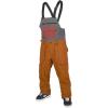 Volcom mens Roan Bib Overall Snowboard Pant(Caramel)