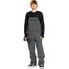 Volcom mens Roan Bib Overall Snowboard Pant(Charcoal)