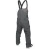 Volcom mens Roan Bib Overall Snowboard Pant(Charcoal)