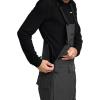 Volcom mens Roan Bib Overall Snowboard Pant(Dark Grey)