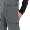 Volcom mens Roan Bib Overall Snowboard Pant(Grey Grey)