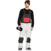 Volcom mens Roan Bib Overall Snowboard Pant(Stone Grey)