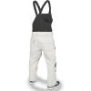 Volcom mens Roan Bib Overall Snowboard Pant(Stone Grey)