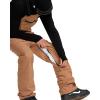 Volcom mens Roan Bib Overall Snowboard Pant(Terra Brown)