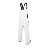 Volcom mens Roan Bib Overall Snowboard Pant(White)