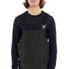 Volcom mens V.co Sparta Bib Overalls Snowboard Pant – 15k Waterproof 2-layer Fabric(Black White)