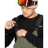 Volcom mens V.co Sparta Bib Overalls Snowboard Pant – 15k Waterproof 2-layer Fabric(Ivy)