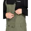 Volcom mens V.co Sparta Bib Overalls Snowboard Pant – 15k Waterproof 2-layer Fabric(Ivy)