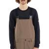 Volcom mens V.co Sparta Bib Overalls Snowboard Pant – 15k Waterproof 2-layer Fabric(Teak)