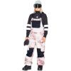 Volcom womens Creston Stretch Snowboard Ski Bib Overall Snowpant(Mojave Tie-dye S3)