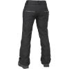 Volcom womens Genus Slim Fit Stretch Snowboard Ski Pant(Black S5)