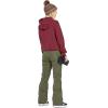 Volcom womens Genus Slim Fit Stretch Snowboard Ski Pant(Ivy)