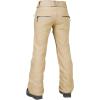 Volcom womens Genus Slim Fit Stretch Snowboard Ski Pant(Sand S5)