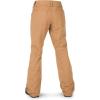 Volcom womens Hallen Modern Fit Snowbaord Pant(Caramel S3)