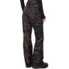 Volcom womens Hallen Modern Fit Snowbaord Pant(Tiger Print S3)