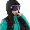 Volcom womens Puffleup Snowboard Ski Puffer Winter Jacket(Vibrant Green S4)