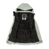 Volcom womens Shelter 3d Stretch Insulated Snowboard Ski Winter Hooded Jacket(Sage Frost S4)