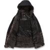 Volcom womens Shelter 3d Stretch Insulated Snowboard Ski Winter Hooded Jacket(Tiger Print S3)