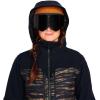 Volcom womens Shelter 3d Stretch Insulated Snowboard Ski Winter Hooded Jacket(Tiger Print S3)