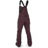 Volcom womens Swift Bib Overall Snowpant(Black Plum S3)