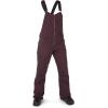 Volcom womens Swift Bib Overall Snowpant(Black Plum S3)