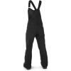 Volcom womens Swift Bib Overall Snowpant(Black S3)